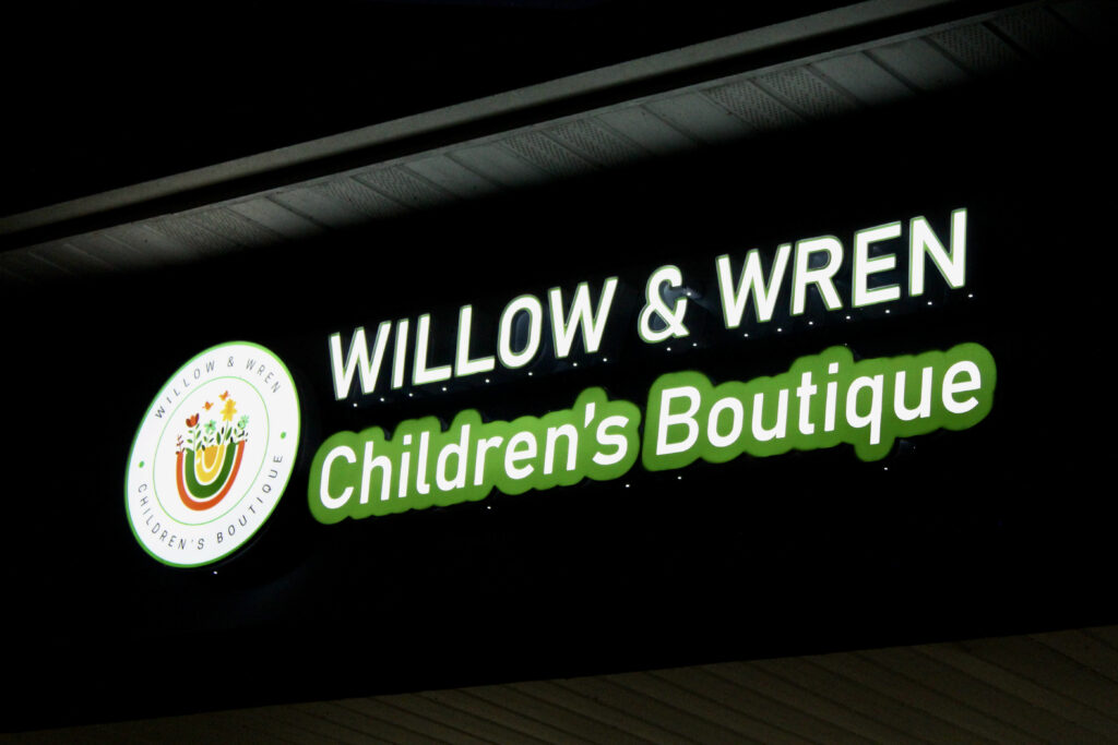 Storefront Boutique Sign