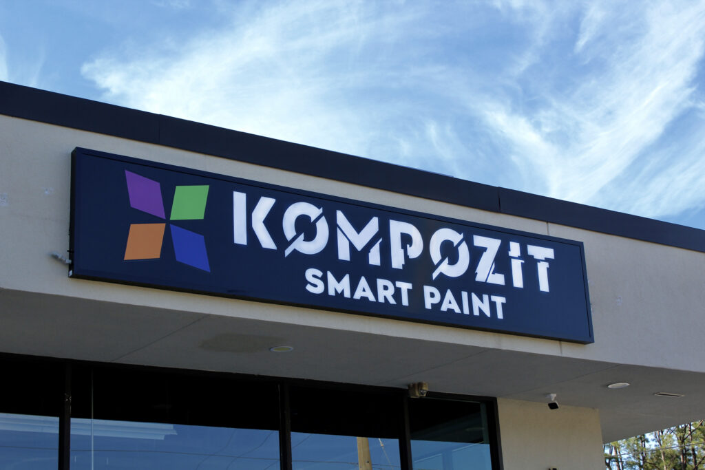 Single Faced Wall Sign